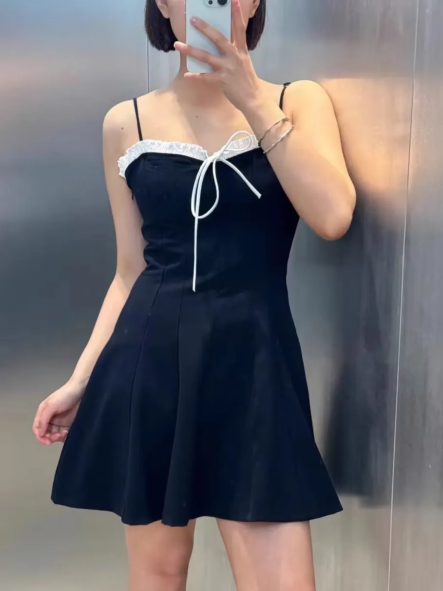 Doce nó em camadas decoração com cinto verão nova chegada feminina dr cintura alta a linha ort saia um oulder