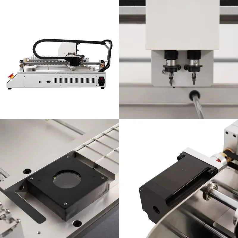 EU Stock Automatic PCB Welder with 29 Feeders Vision System LED Pickup and LED Forming Machine for Electronics Assembly