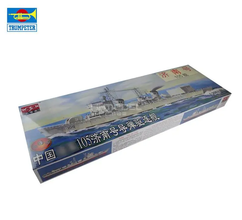 Trumpeter 03605 1:200 scale model ship Chinese Navy Jinan 105 guided missile destroyer model kit