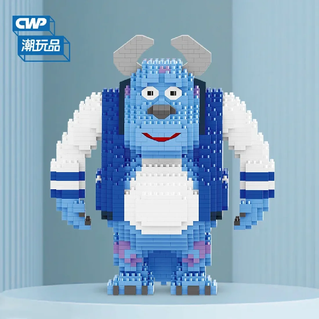 Disney Anime Monster University Building Blocks DIY Cartoon Characters James Mike Anime Mini Brick Figure Toy For Christmas Gift