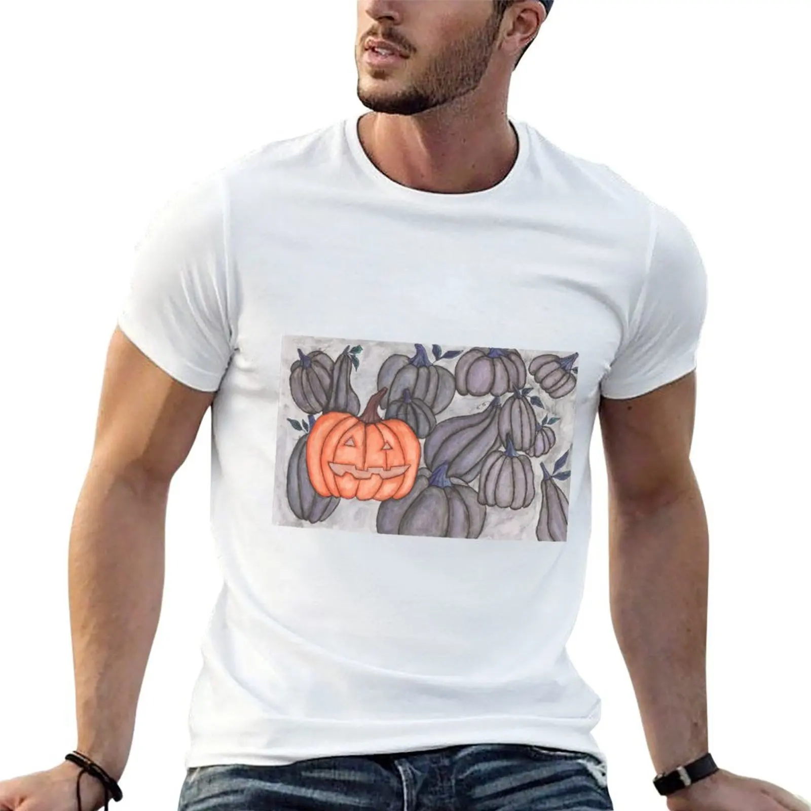 

pumpkin - roman T-Shirt t shirt man luxury cotton t shirt man T-Shirt