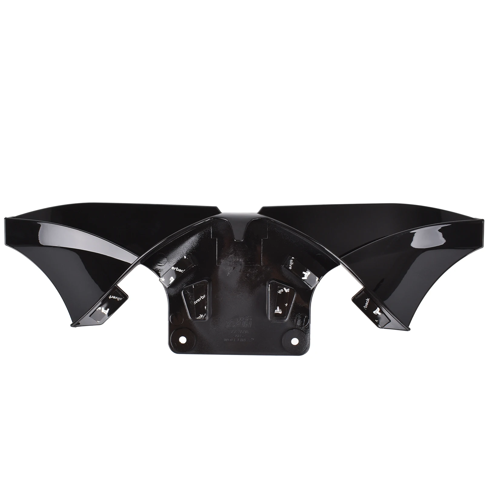 トライアンフ ストリートトリプル 765R 765RS 2023-2025年式 バイク用 フロントスポイラー ダウンフォース ウィングレット エアロダイナミックウィング フロントスポイラー