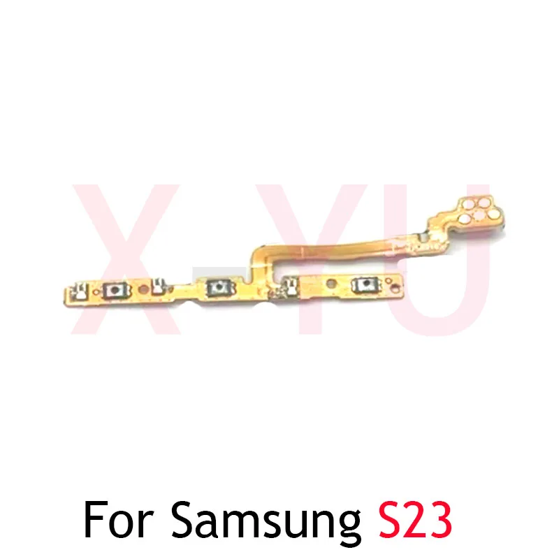

5PCS For Samsung Galaxy S23 Plus Ultra FE Power On Off Switch Volume Side Button Flex Cable