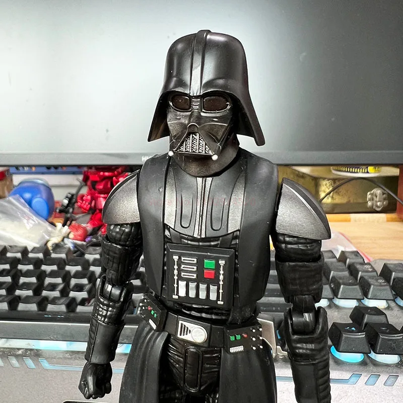 Prawdziwy Bandai Shf Star Wars czarny rycerz Darth Vader 2.0 1.0 Sir Alex 16cm Model kolekcja figurek