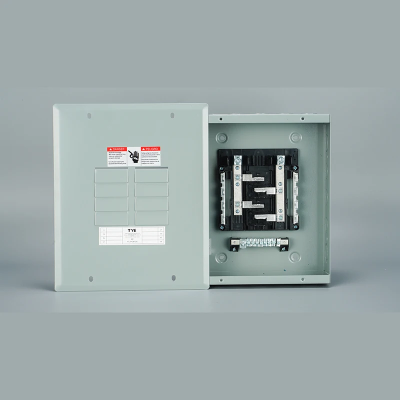 Compact TYE 8 Way Load Center, 125A Plug-in Circuit Breaker Panel for Home, Garage & Light Commercial