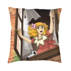 Vibrant Candy Candy Square Pillow Case Home Decor 3D  Printed Anime Manga Cartoon Girl Cushion Cover for Car