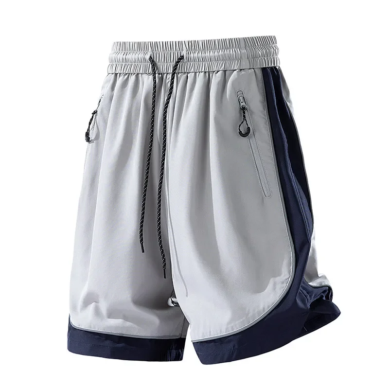 

TFETTERS Новинка 2023 года, летние шорты, мужская модная уличная одежда, свободный крой, длиной до колена, с эластичной резинкой на талии, короткие брюки-карго для мужчин