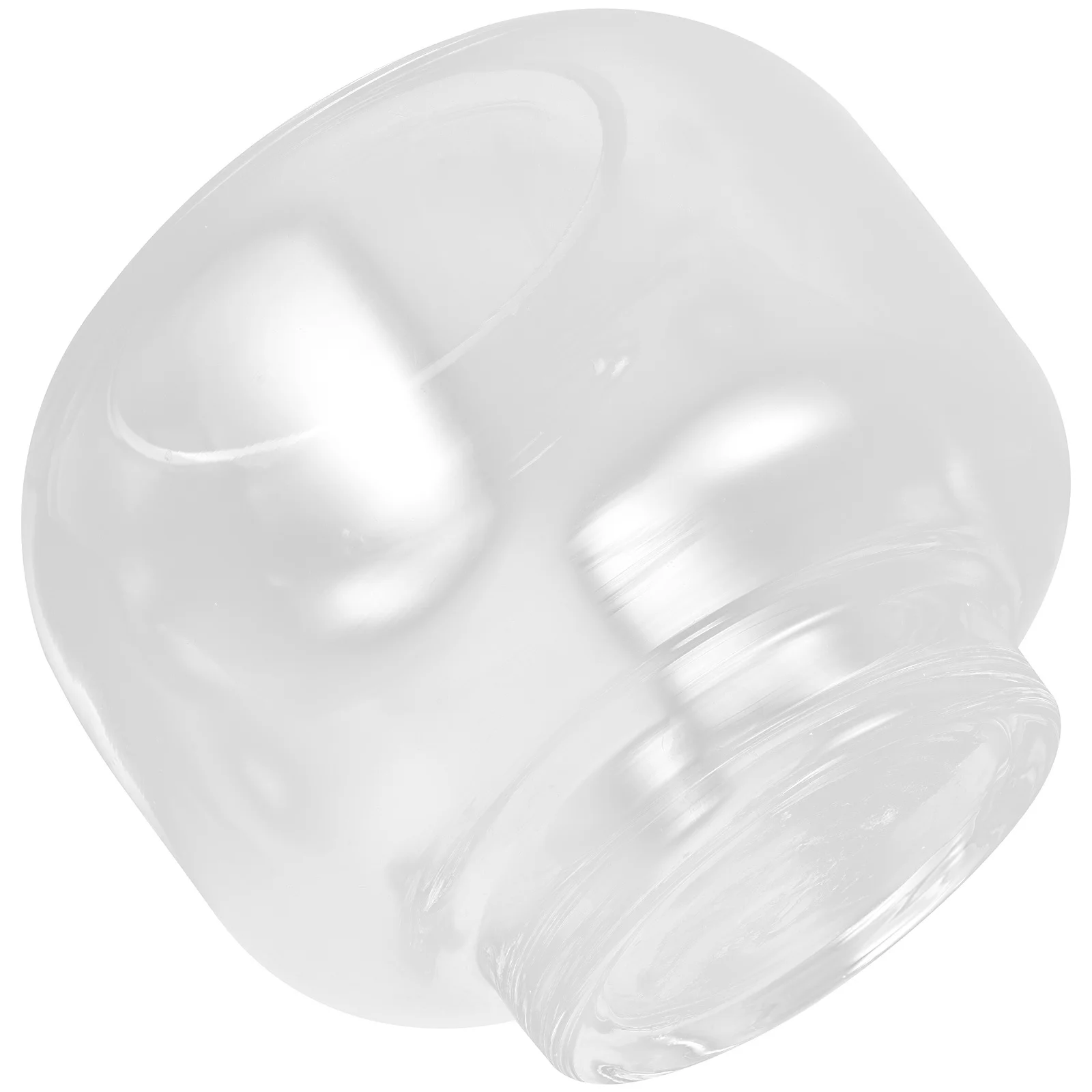 

Glass Flower Vase Clear Vase Unique Decorative Modern Planter Compact Size Smooth Touch Perfect Table Centerpiece Home Office