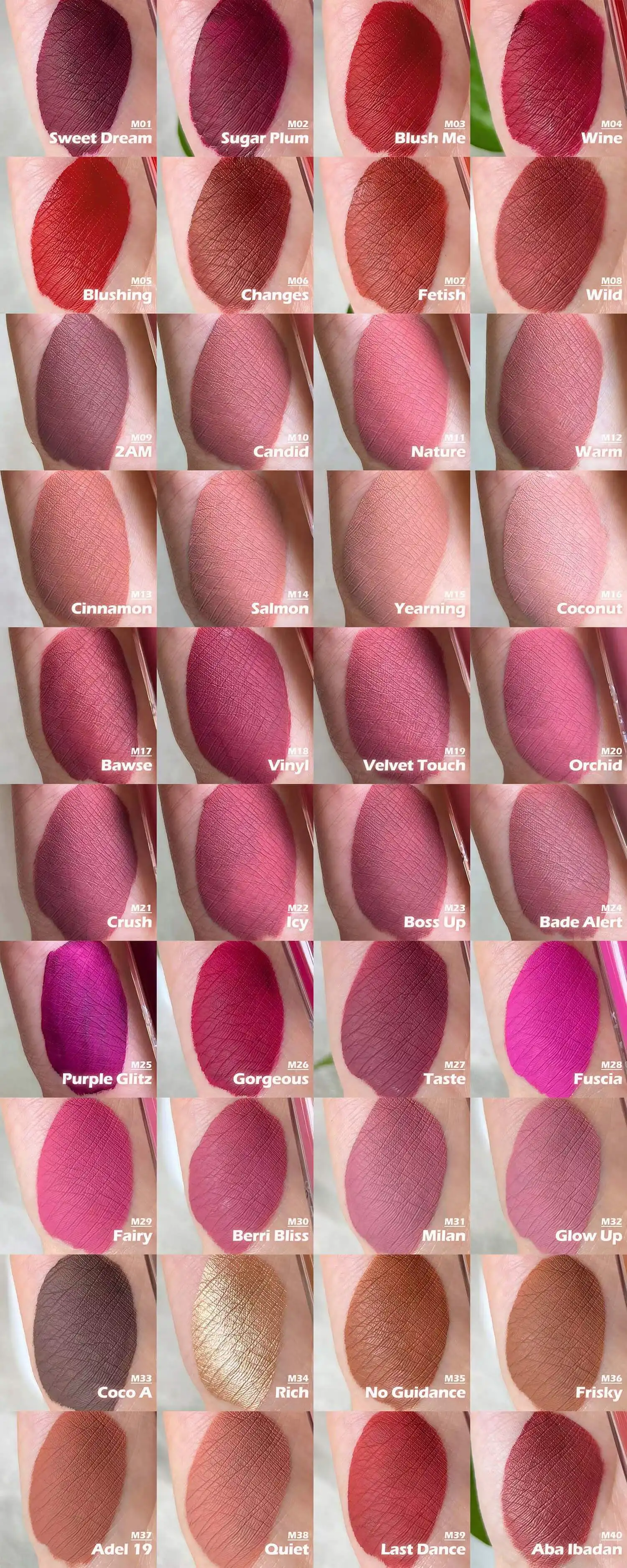 Liquid Lipstick Make Your Own Logo Organic Lip Gloss Lip Makeup Waterproof Matte Lipsticks Wholesale Bulk 1/10/20pcs/lot