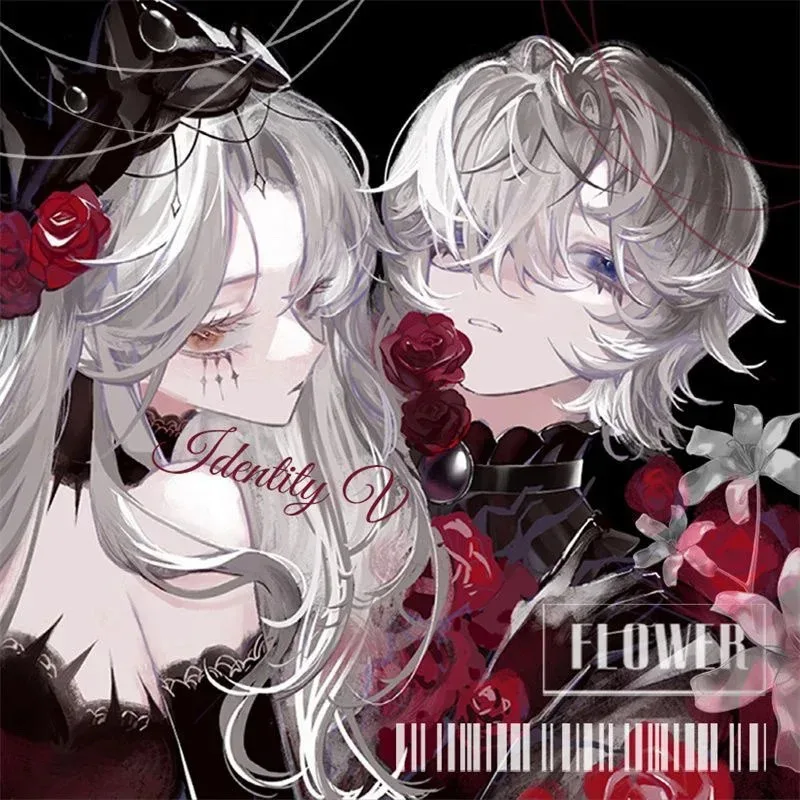 

XT8Identity V Ada Mesmer Patient Anime Badge Brooch Pins Cosplay Laser Ticket Stub Souvenir Colored Paper Birthday Gift Gir @ XT