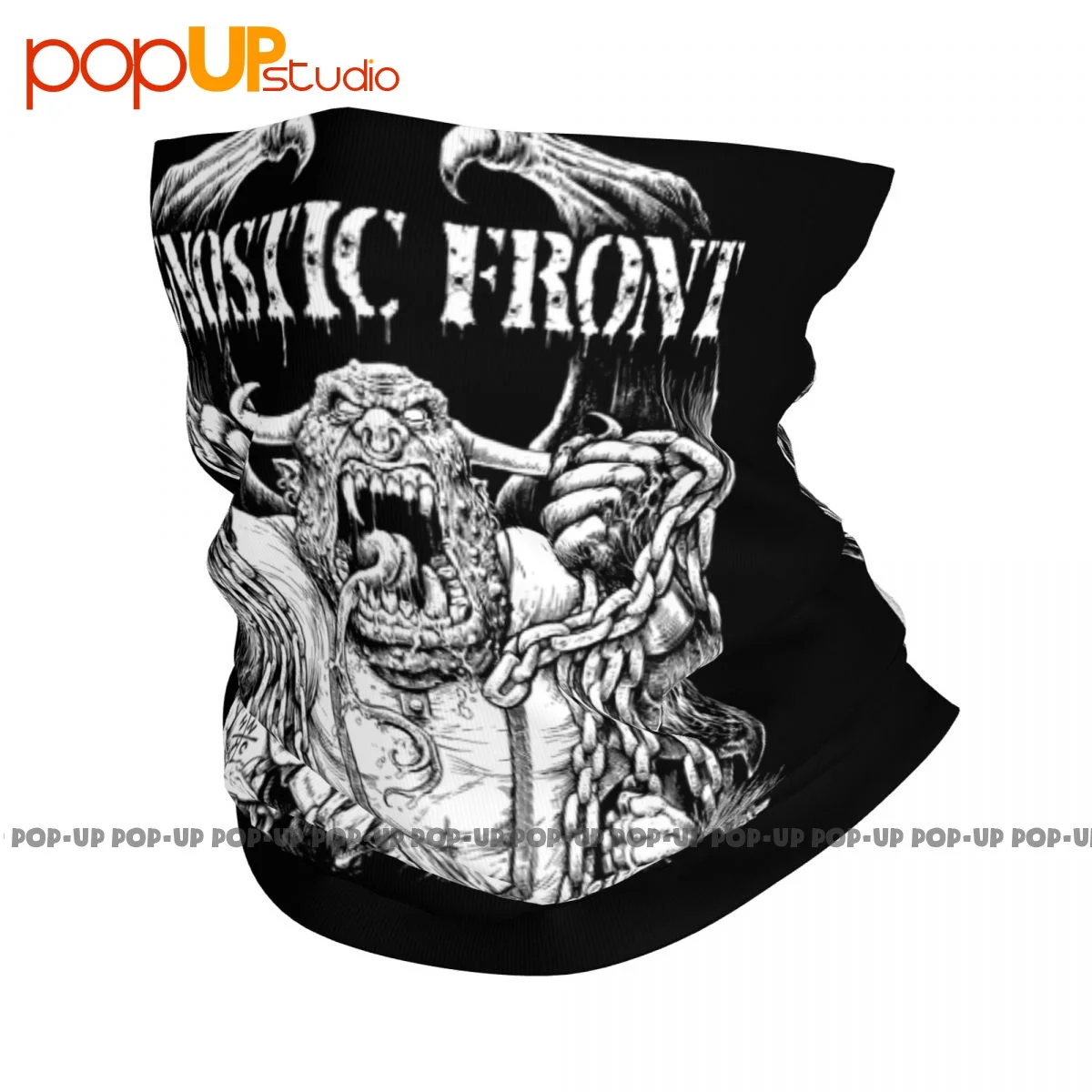 Agnostic Front Hardcore Punk Band Neck Gaiter Bandana Scarf Face Mask