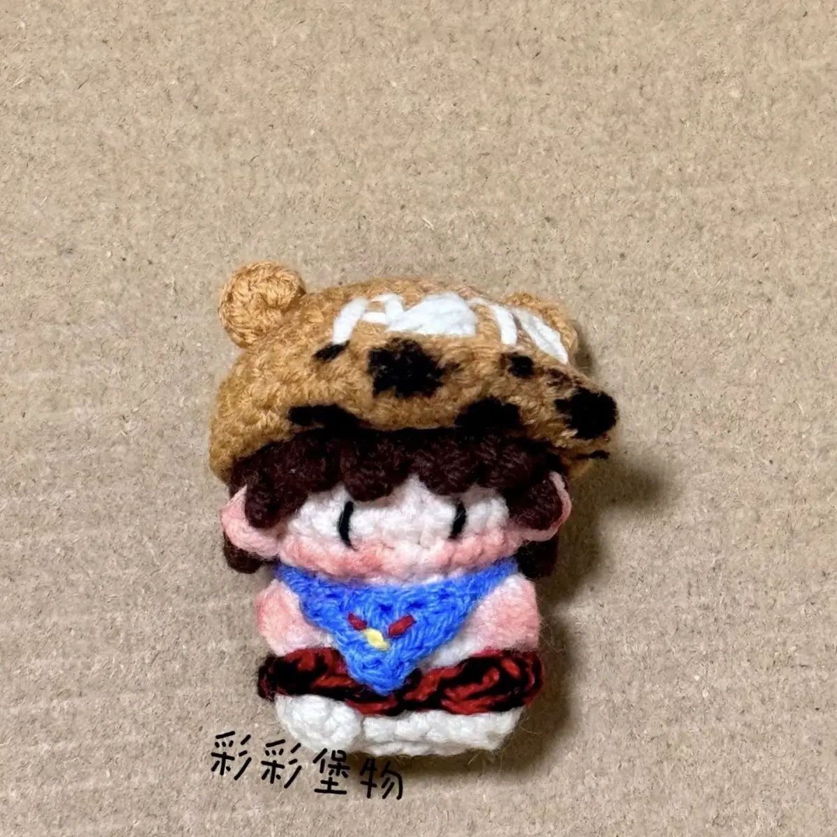 Amore inverso, bambole fatte a mano finite, pendenti in lana stile stella, graziosi portachiavi, caramelle gommose Ziyu all'uncinetto