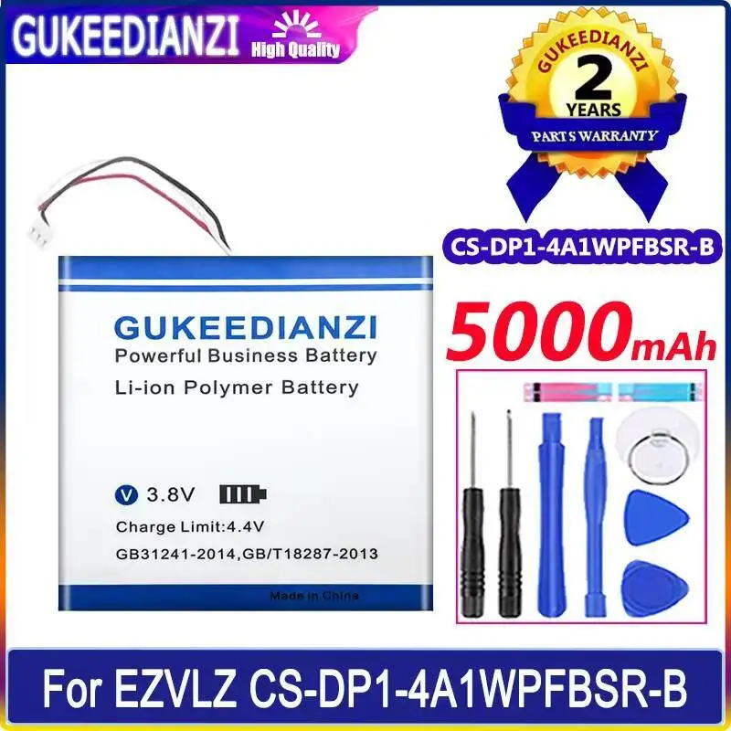 

5000Mah Laptop Battery For Ezviz CS-DP1-4A1WPFBSR-B High-Capacity