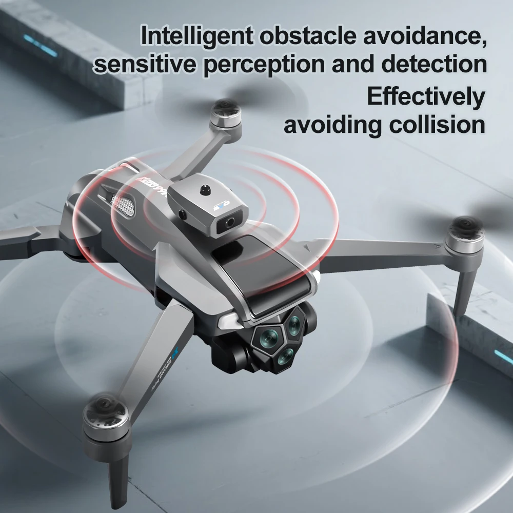 

Remote Control Toys FPV Dron with 4K Camera Professional 8K Drone RC Quadcopter 4.3 Screen Aerial Photography Obstacle Avoidance