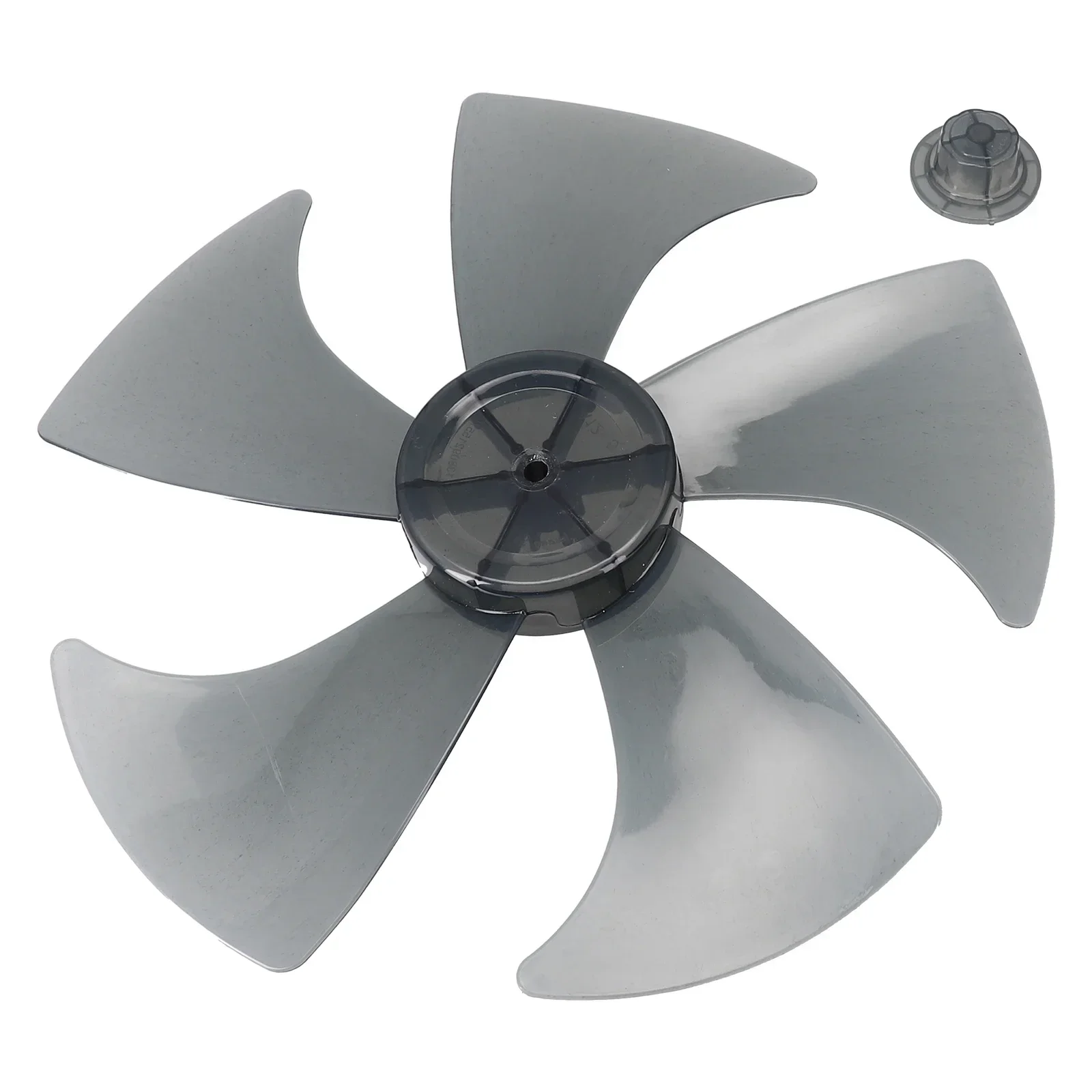 

Fan Accessories Fan Blade PP Plastic Plastic With Nut Cover For Household Lightweight 14 Inch Five Leaves For Pedestal