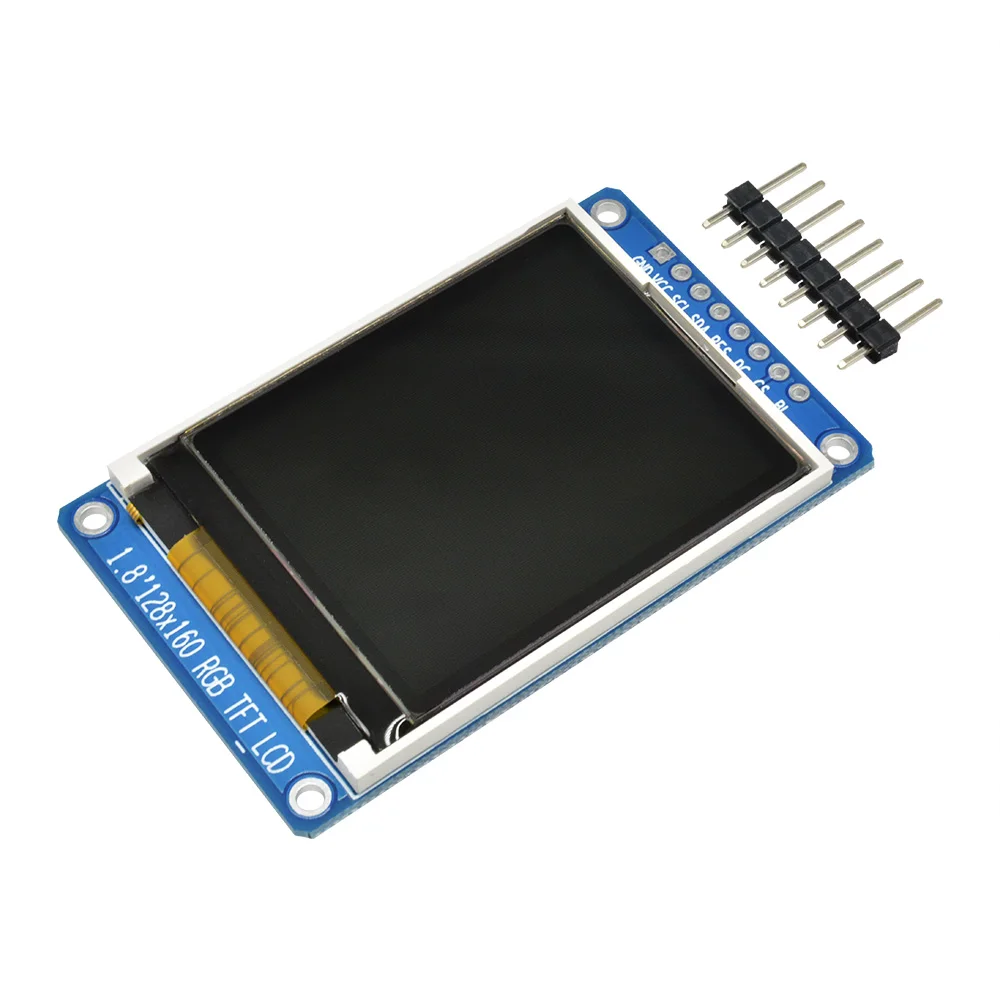 Modulo schermo LCD TFT a colori da 1,8 pollici 128*160 128x160 SPI ST7735S 3.3V Sostituisci l'alimentatore OLED per Arduino