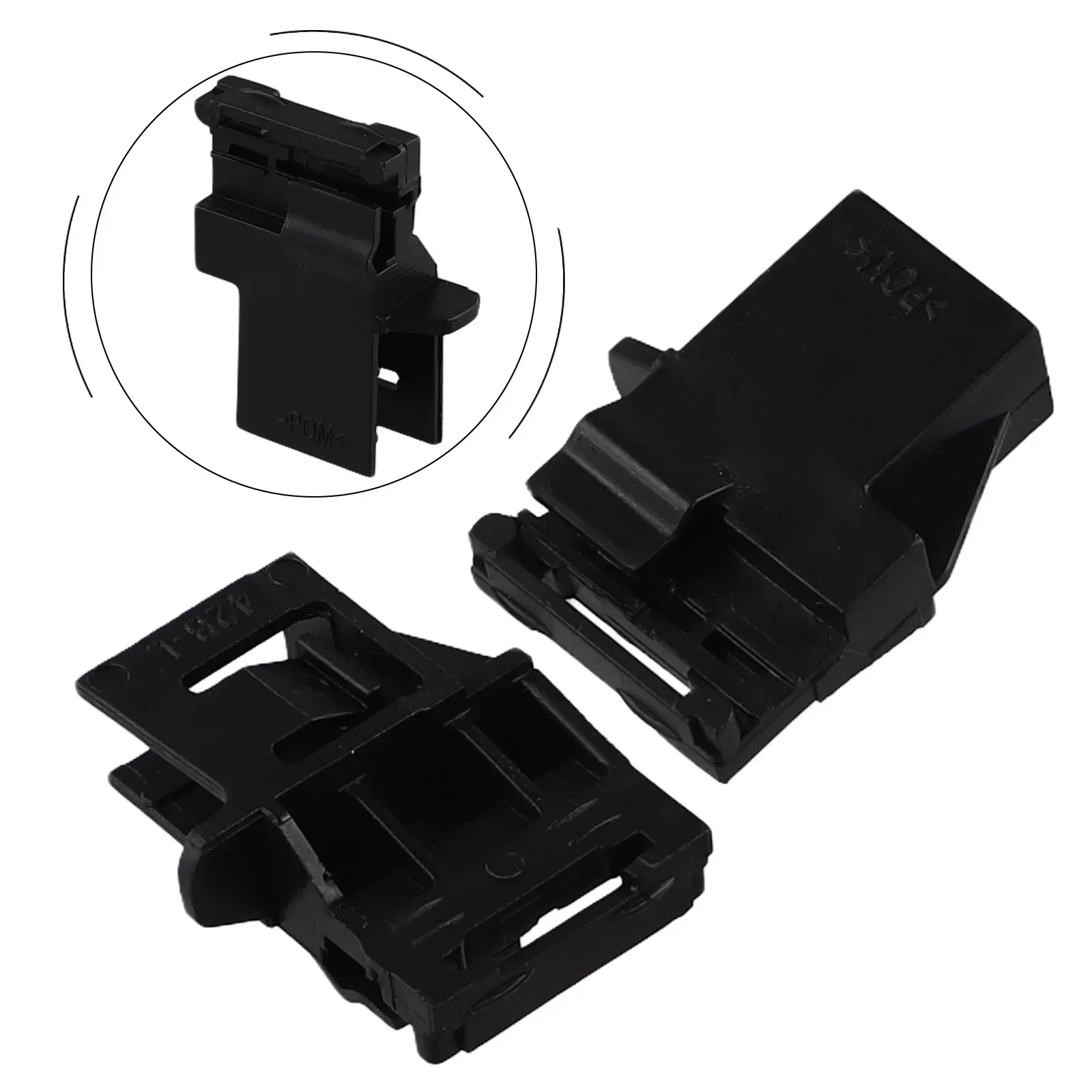 Sun Visor Buckle Sunroof Sun Visor Clips Car Sun Visor Clips Direct Replacement High Universality Fitment Plastic Material