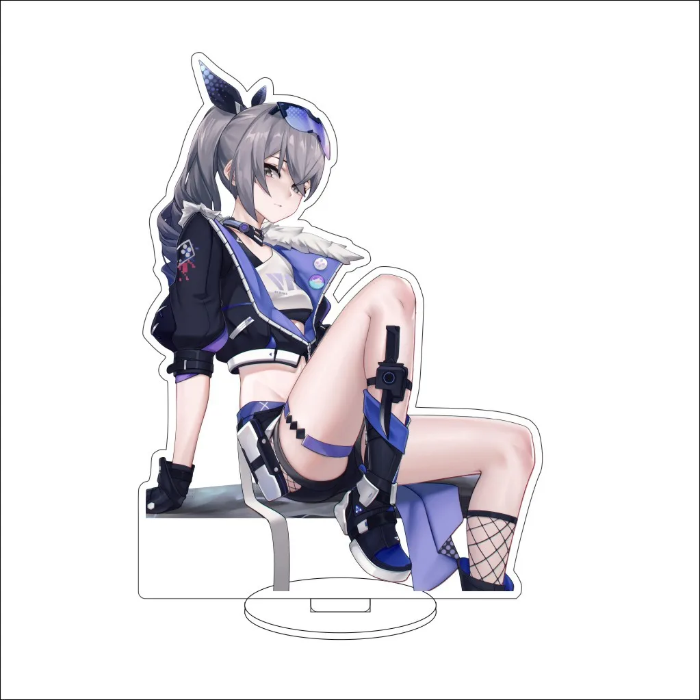 16CM Anime Game Honkai: Star Rail Robin Acrylic Big Stand Figure Cos Cute Ornaments Chrismas Birthday Gifts view 3
