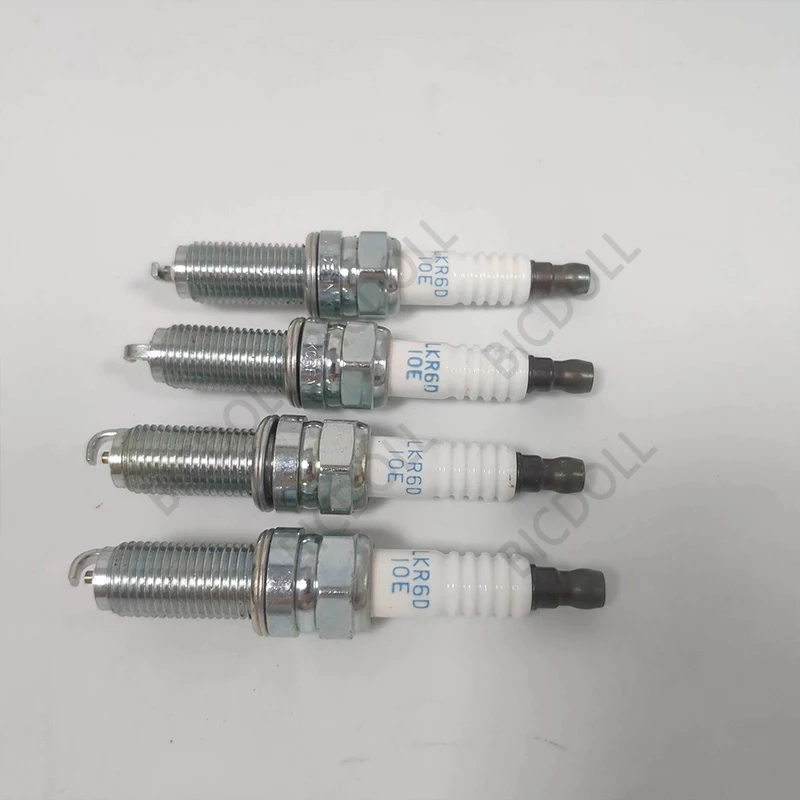 

4/6PCS 18843-10062 LKR6D10E Spark Plug for Kia Hyundai I30 Rio Accent Picanto Morning LKR6D-10E 1884310062