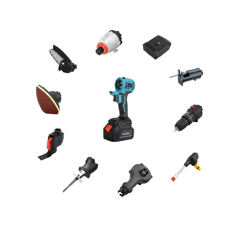 

Factory sales of lithium-ion multifunctional rechargeable tool sets