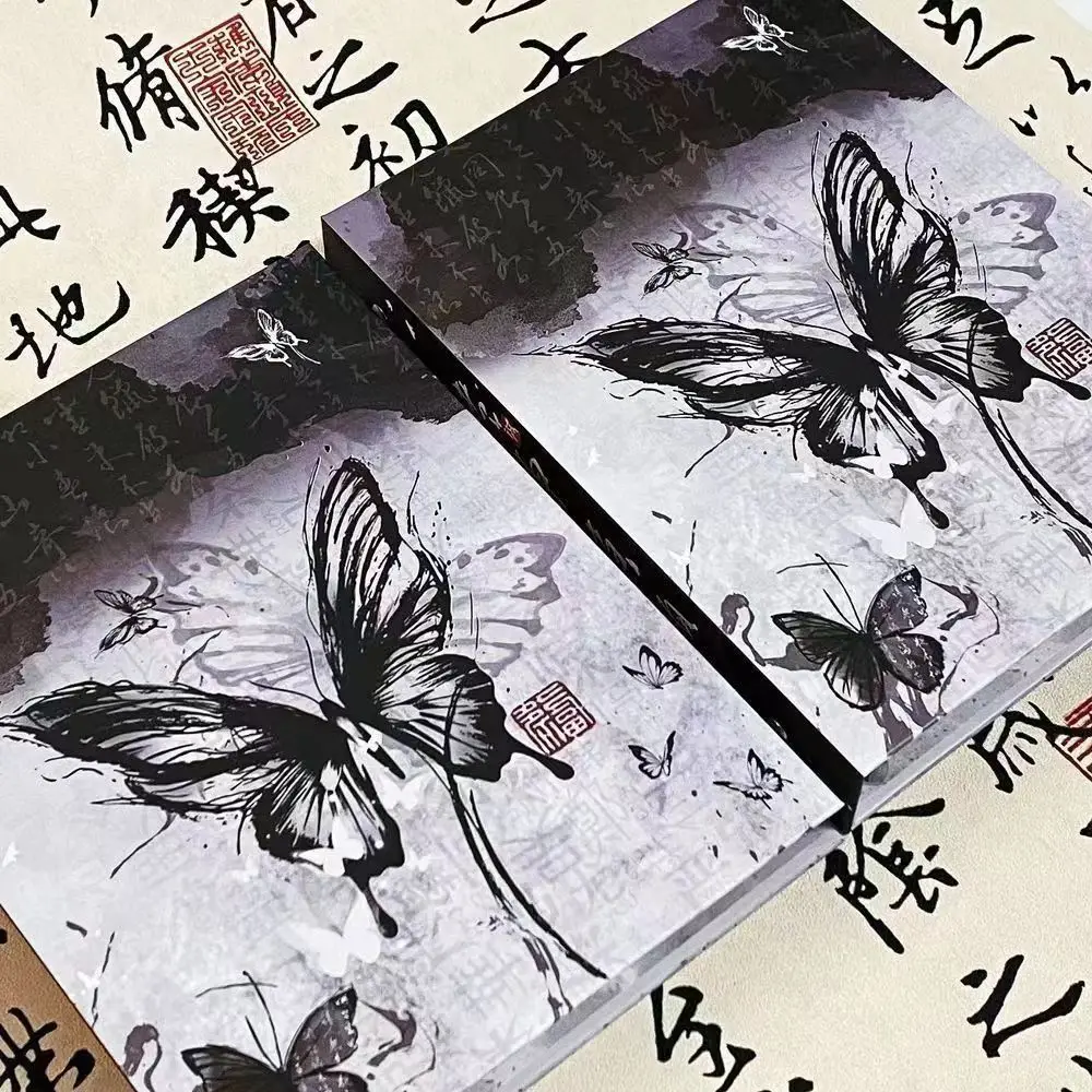 INS Binder Photo Album A5 Butterfly Rose Series Loose-leaf Album Photocard Collection Books Gift