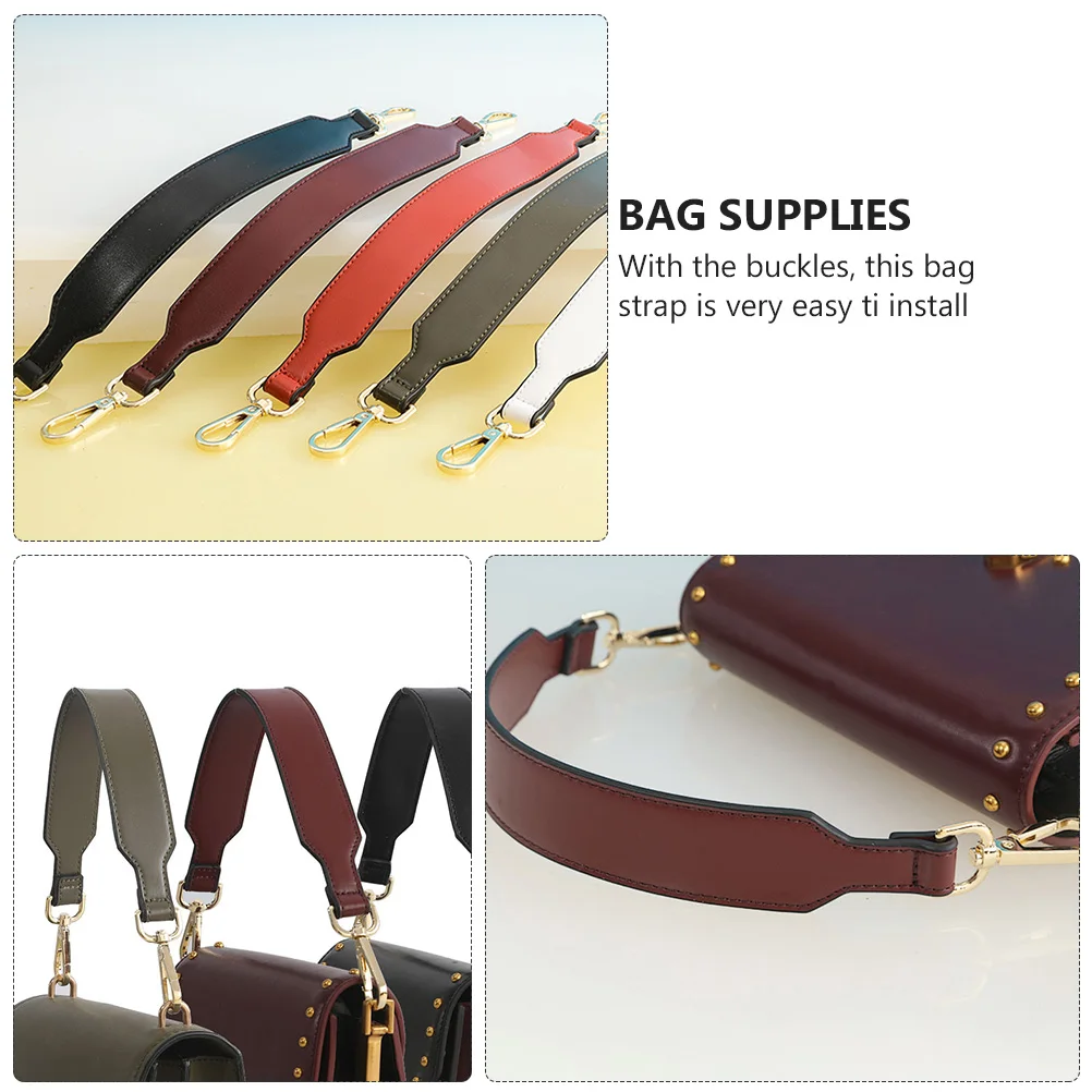 

Strap Replacement Durable Fashionable Versatile Bag Accessory Not Easy To Fade Wear With Buckles For