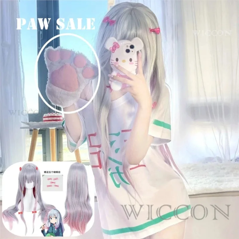 Koszulka YiyiAnime Eromanga Sensei Sagiri Izumi 2025 Damska Męska Letnia Krótki Rękaw Graficzne Koszulki Streetwear Cosplay