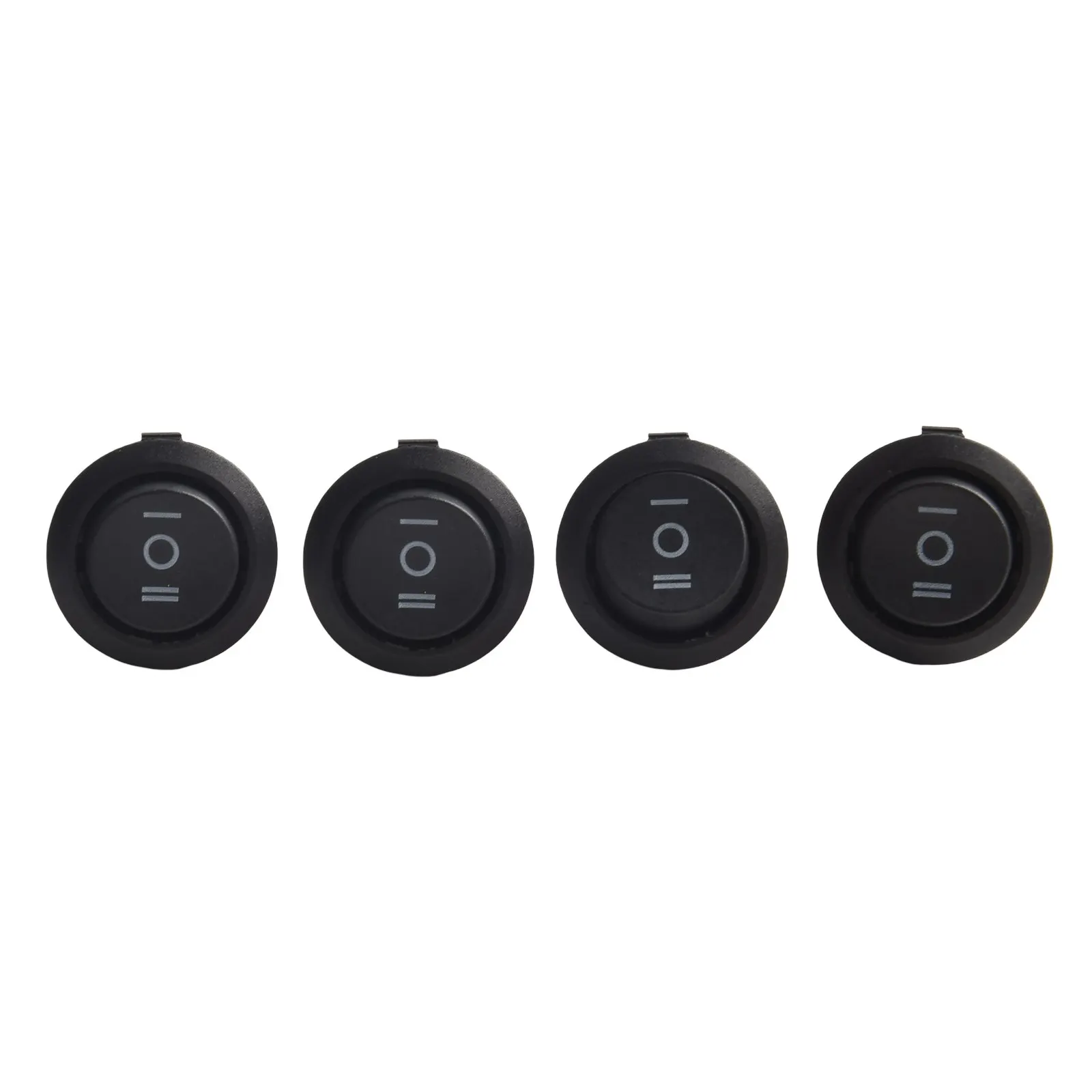 10A 125V Rocker Switch 3 Position Rocker Switch Versatile Usage Easy Panel Mount Electrical Life 10,000 Cycles