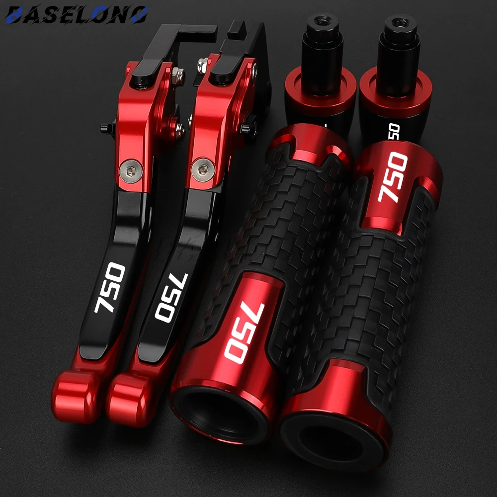 

For Suzuki GSXR750 GSXR GSX-R 750 2006 2007 2008 2009 2010 Motorcycle Adjustable Clutch Brake Levers Handle Bar End Grips Caps