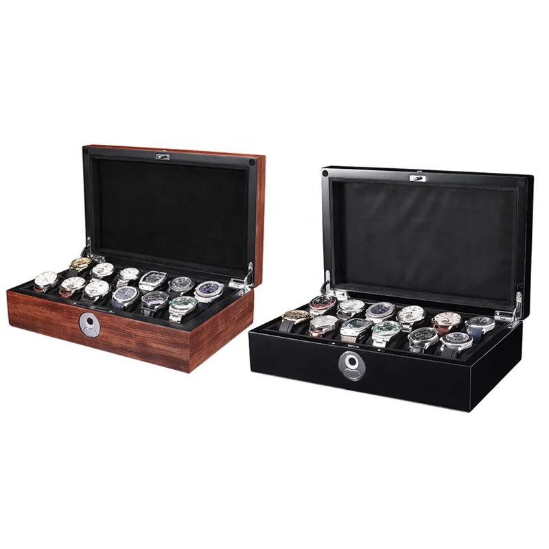 Custom High Quality Packaging Box for Watches Luxury 8 Slots Watch Box
