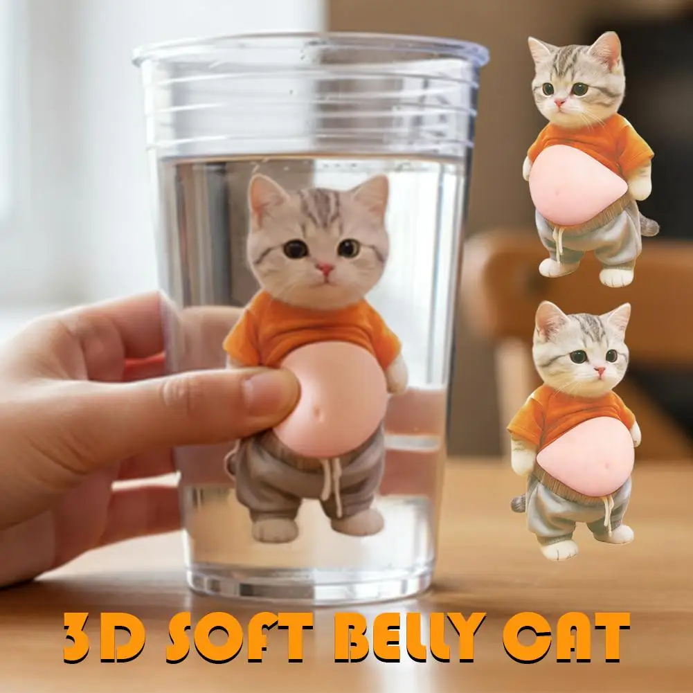 1/2/3/5쌍 3D 시바 이누 개 배 스티커 - 부드러운 분홍색 배경에 오렌지색 옷을 입은 귀여운 강아지 실리콘 자가 접착식