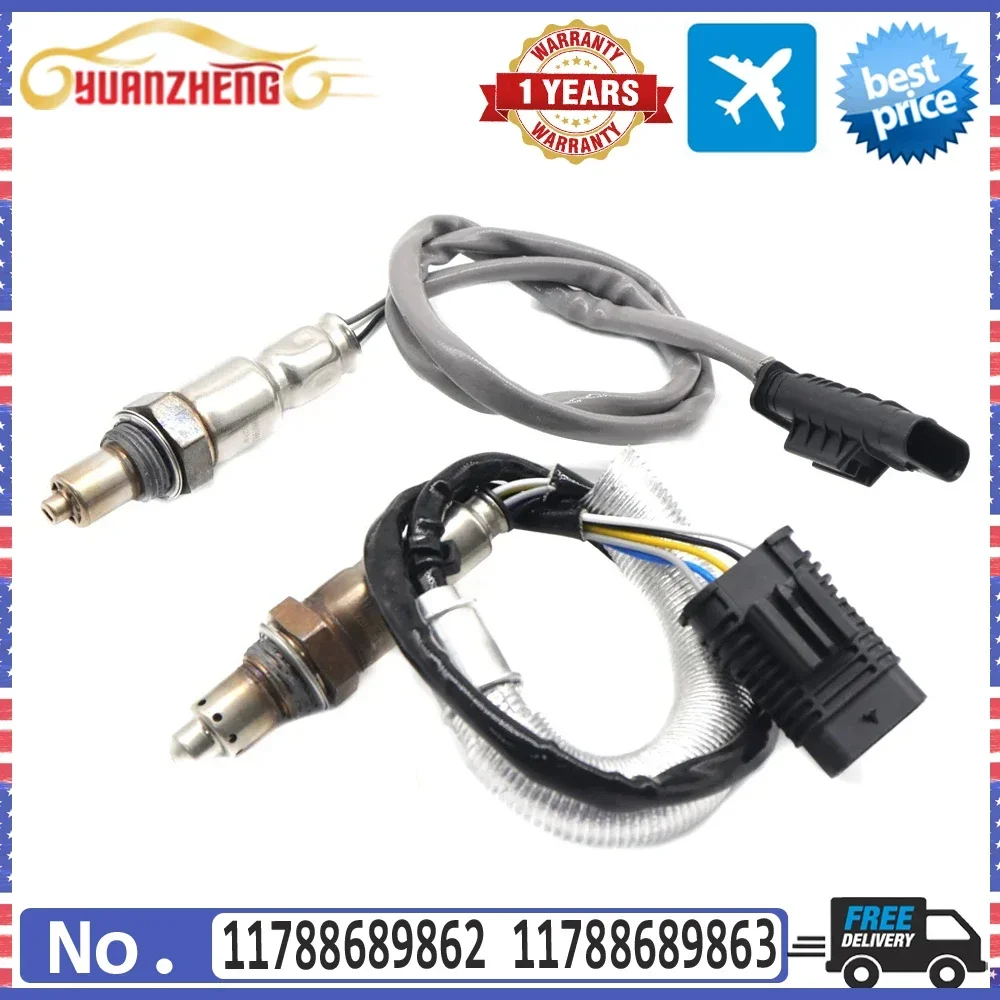 

NEW Front Rear Air Fuel Ratio Lambda O2 Oxygen Sensor for BMW X3 X5 540i 740i 840i M340i 2019-2023 11788689862 11788689863