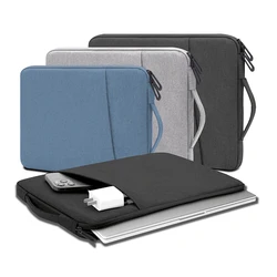 Bolso de mano ligero para ordenador portátil, funda impermeable multicapa, bolso portátil de un hombro a prueba de golpes para ordenador, iPad, Notebook