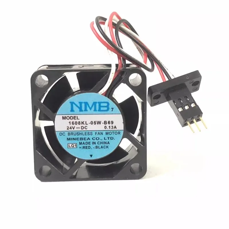 New Cooler Fan for NMB 1608KL-05W-B69 FANUC system fan DC 24V 0.13A  40*40*20MM