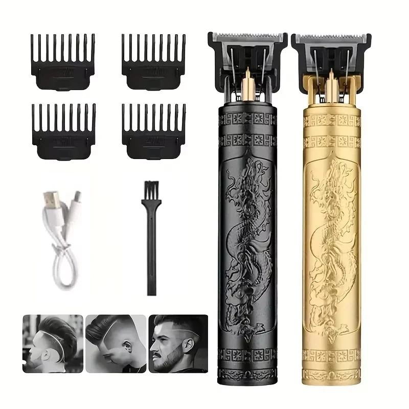 2025 T9 Hair Clipper Repair Beard Shaving Body Hair Trimmer Clippers Electric Machine USB Charging Haircut Machine Barber Shaver