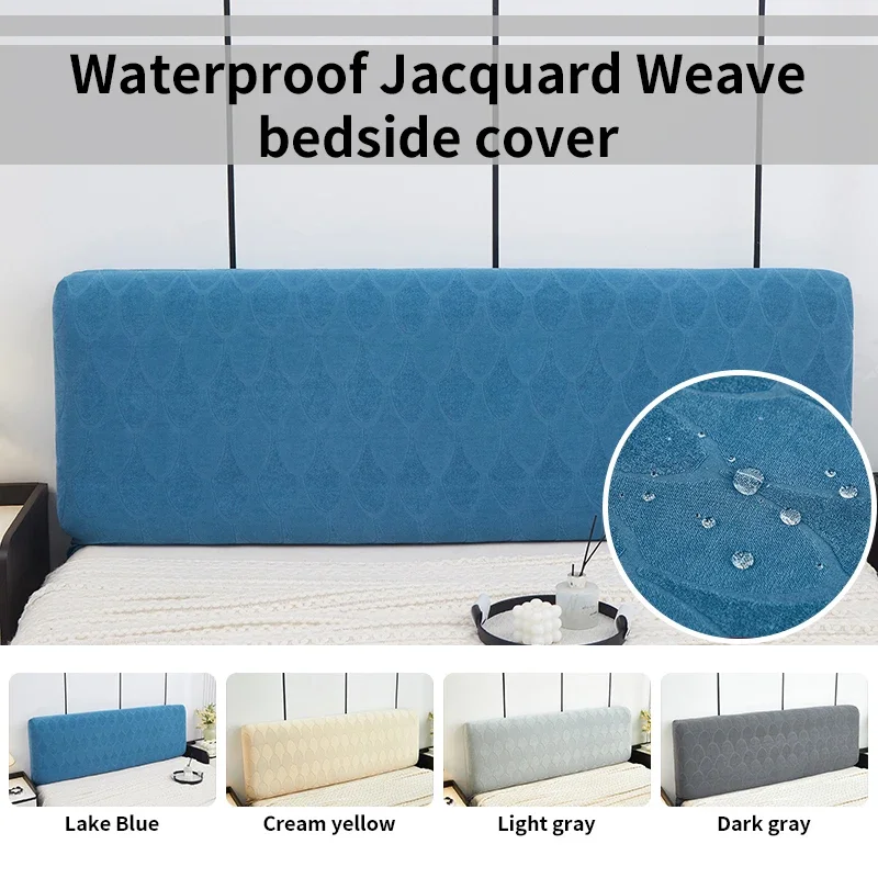 Elastic jacquard Flexible bedhead cover full-inclusive cover protection headboard dust cover bedroom decoration soft