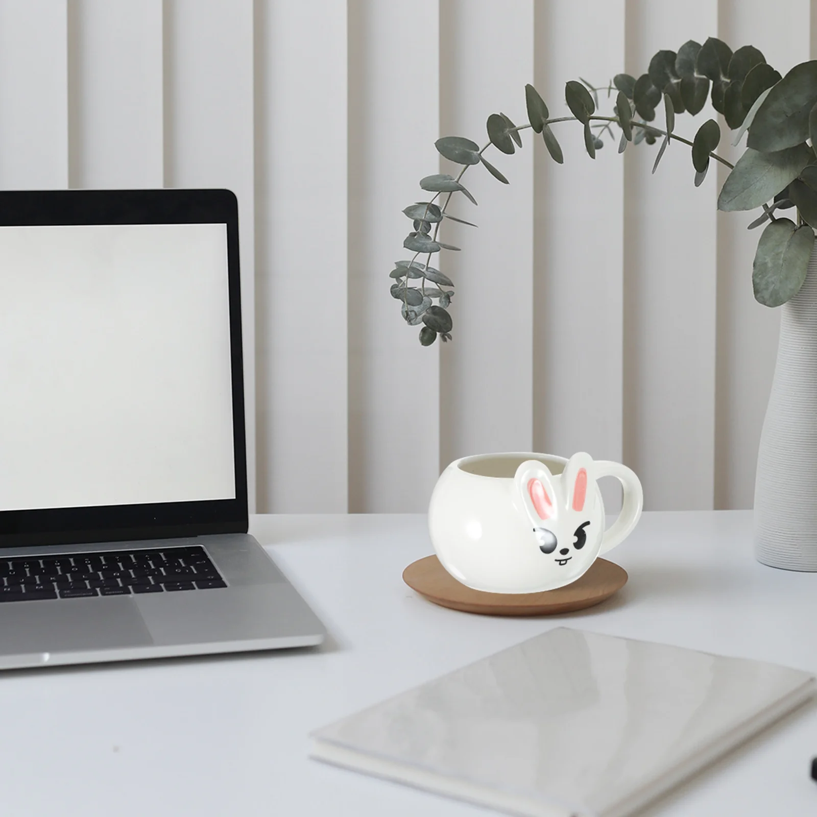 Ceramic Cup Ceramic Tea Cup Water Container Office Drink Cup Ceramic Office Cartoon Bunny Water Mug