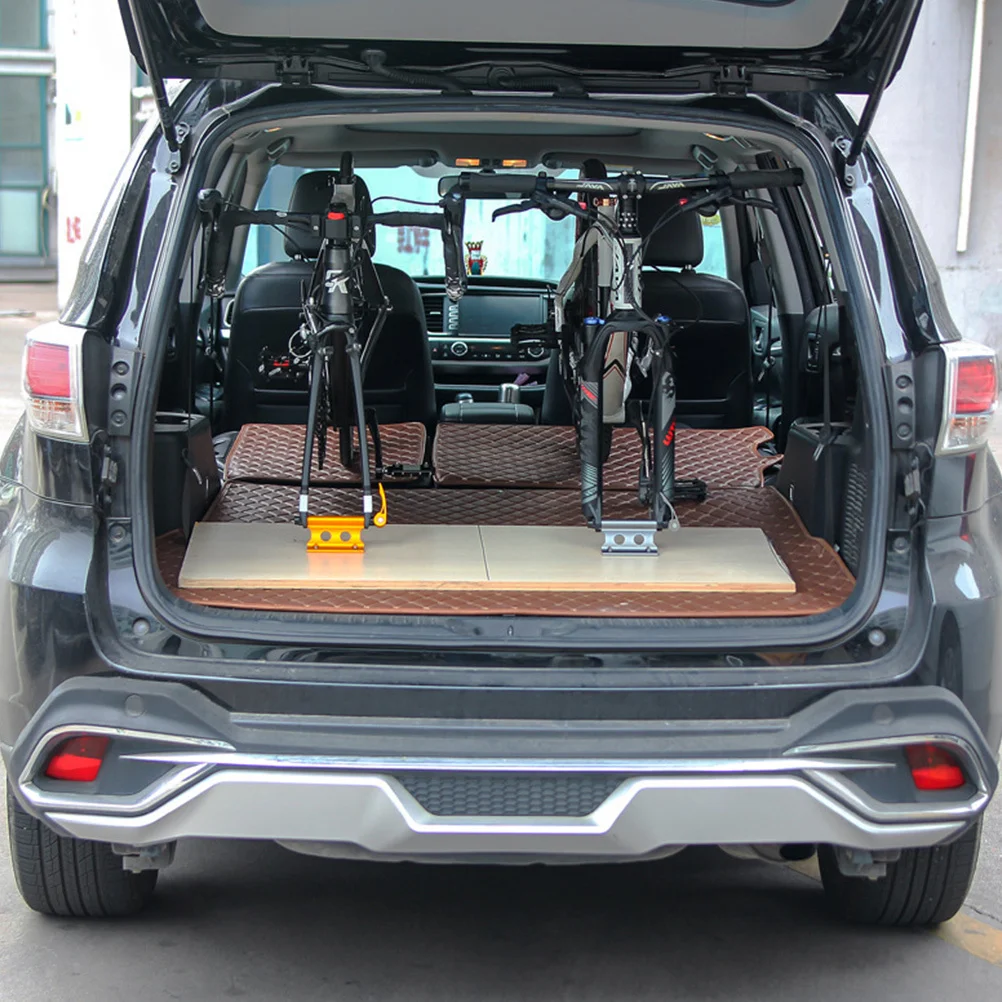 

1Pcs Front Fork Quick Release Bike Holder Stable Easy Disassemble for Travel Transport Mount Bike Car Rack