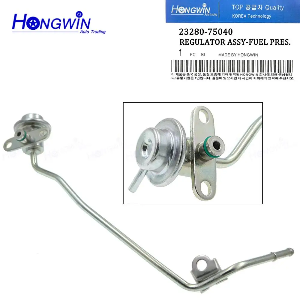 Genuine No.: 23280-75040 Fuel Injection Pressure Regulator For Toyota Crown Comfort Sed Dyna Toyoace Hiace 2328075040 2328075130