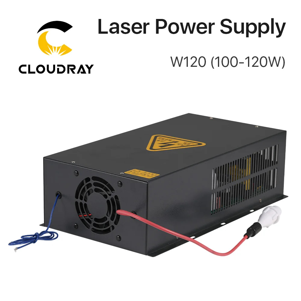 Cloudray 100-120W CO2 Laser Power Supply for CO2 Laser Engraving Cutting Machine W120 T / W Series