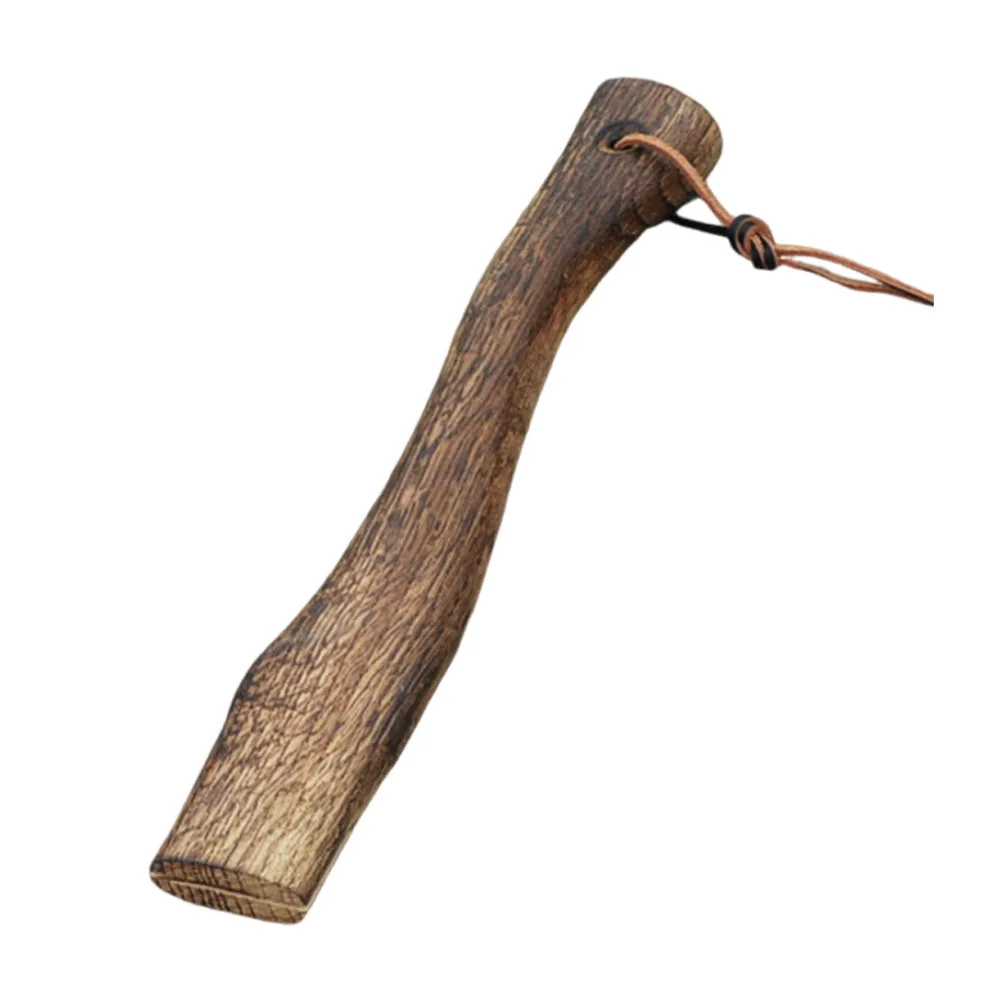 Sturdy Solid Wood Axe Handle Replacement Compatible with Multiple Axe Models for Reliable Performance in Outdoor Tasks