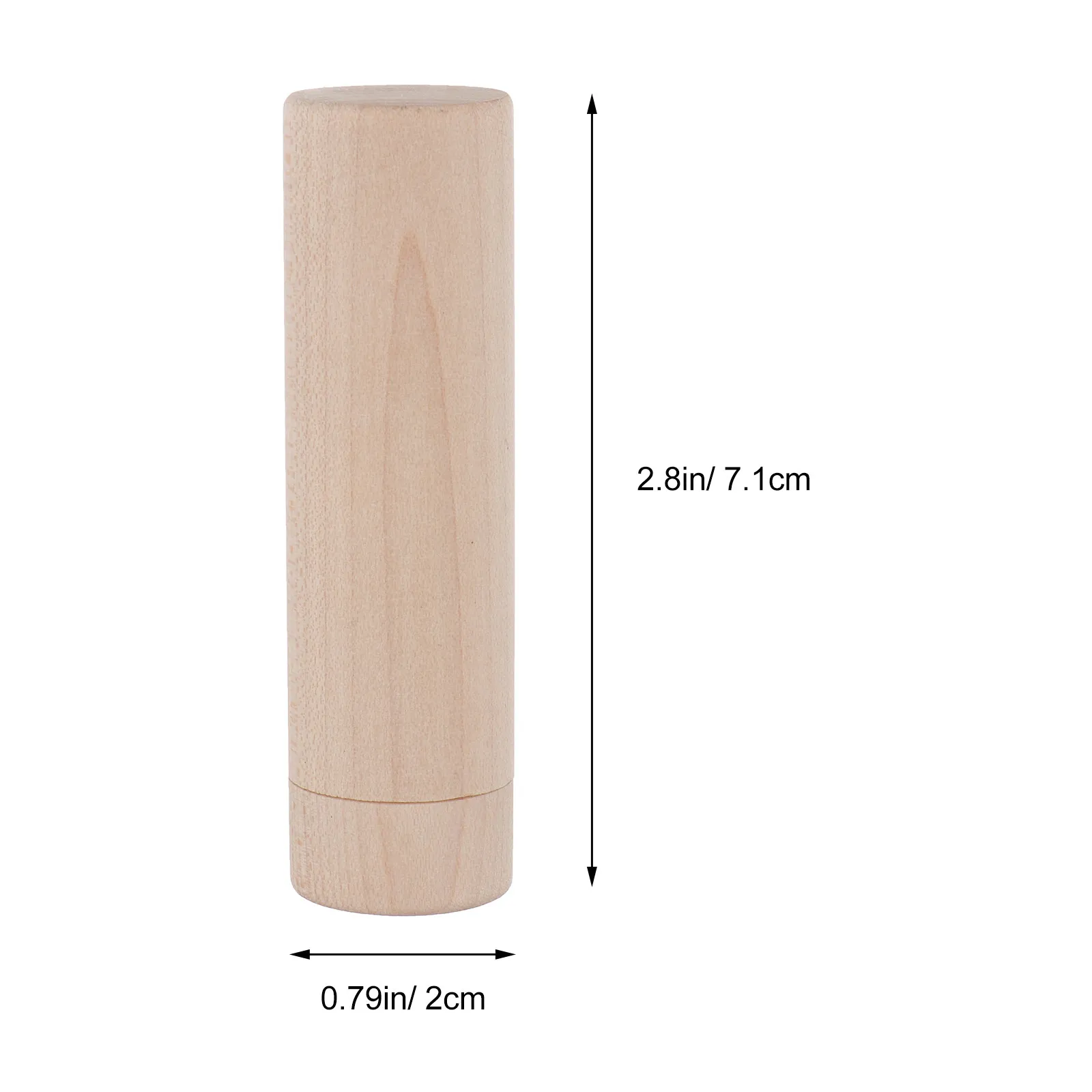 Natural Wood Nasal Inhaler Stick – Reusable Aromatic Essential Oil Scent Tube, Eco-Friendly Fragrance Inhaler
