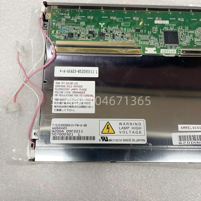 AA084XA03 8.4 Inch LCD Display Panel Screen Module for Repair Replacement