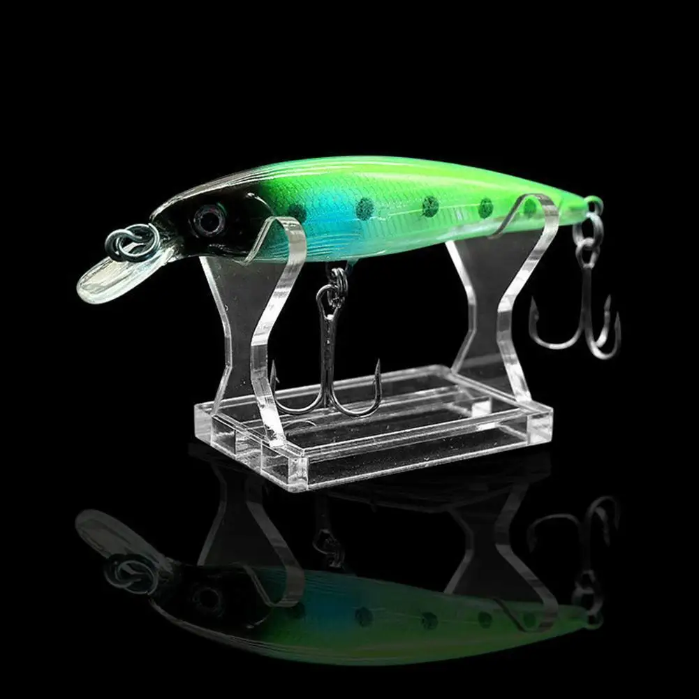 Fishing Lure Showing Stand Acrylic Bait Lure Display Stand Holder For Fishing Store Deep Wobblers Display Show Shelf Stand