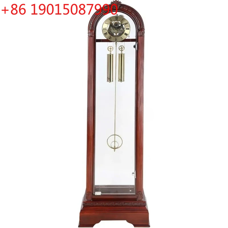 

Напольные механические часы Polaris Hammer с цепным механизмом, из массива дерева, для гостиной