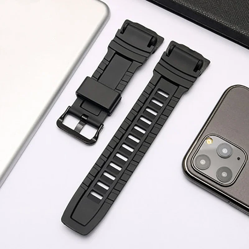 High quality watch accessories are applicable to the dust-free strap for Casio PRG-270 250 500 PRW-2500 3500 5100 men's resin