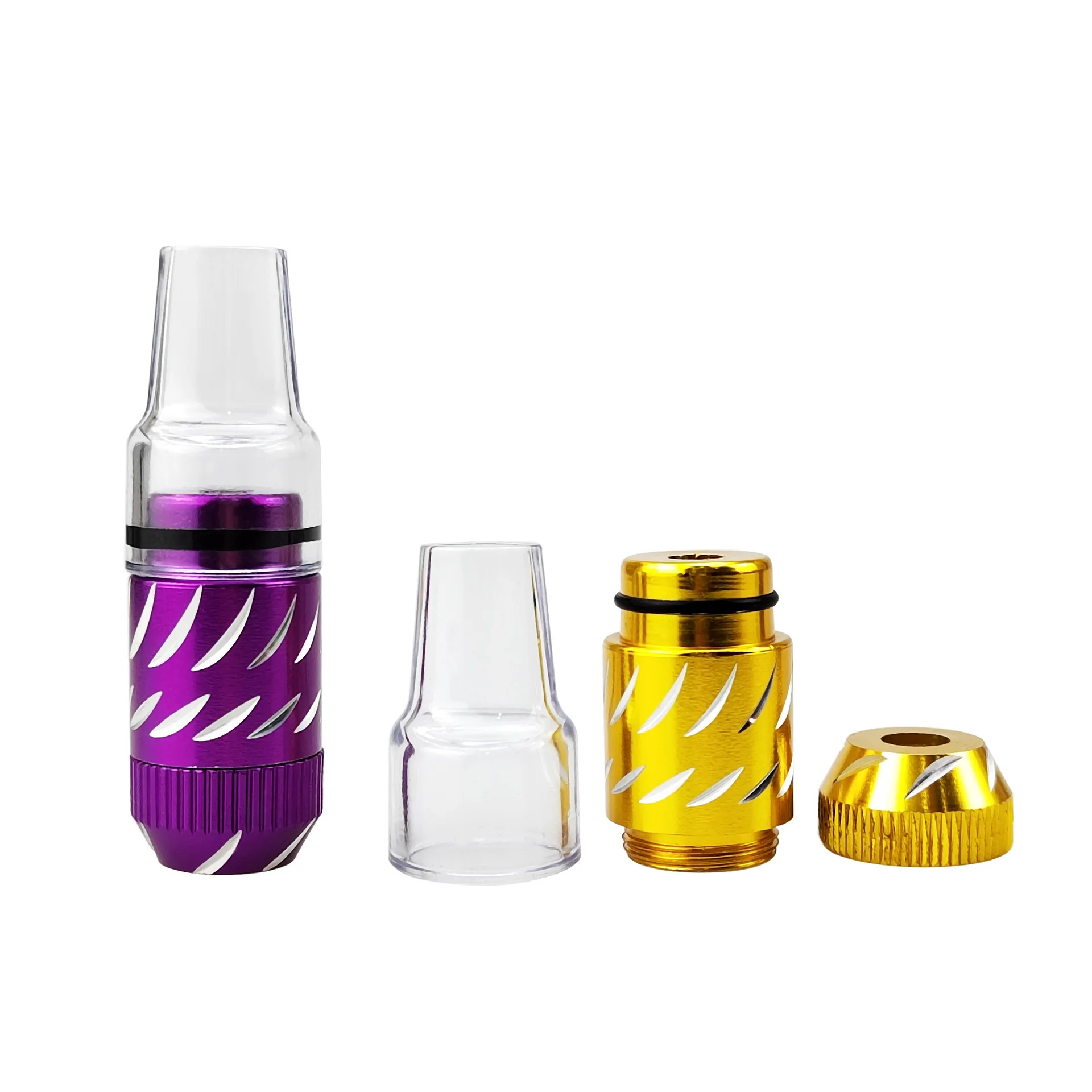 Mini Cigar Metal Pacifier Pipes Creative Herb Pipe Filter Tobacco Pipe Portable Grinder Smoke Narguile Mouthpiece