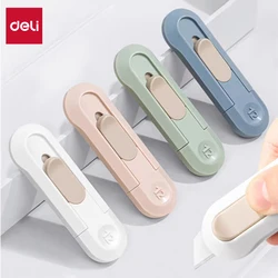 Deli Nusign Portable Paper Cutter Mini Cutting Knife 7 Styles Envelop Box Opener Easy Carry Cutters Knife Stationery