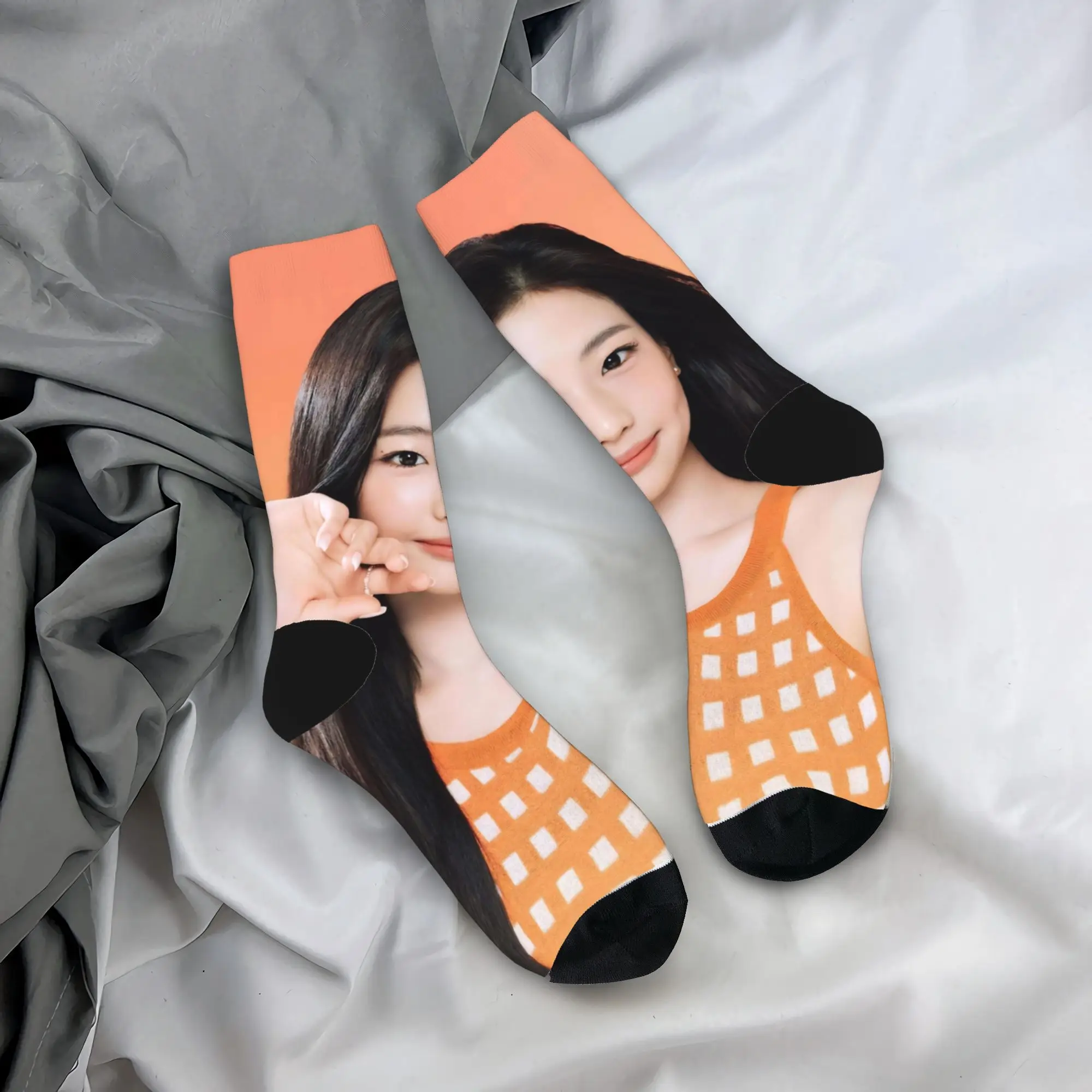 

Горячие чулки kpop B-Babymonster-S Drips, мужские носки, дышащие готические носки, осенние спортивные противоскользящие дизайнерские носки, подарок на день рождения