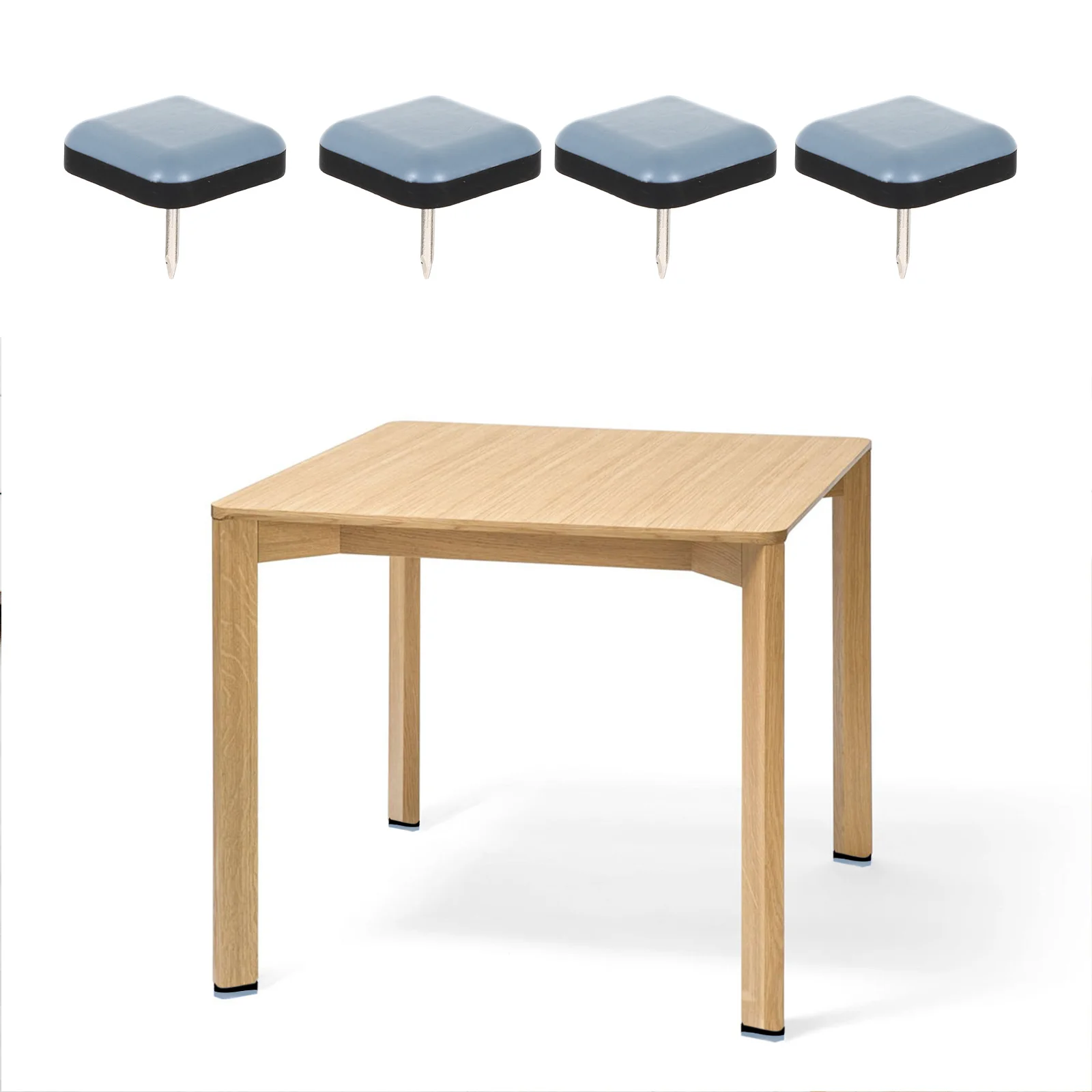 16 Pcs Furniture Slides Chair Glide for Carpet Glides Hardwood Floors Tables and Chairs Leg Pad Sliders Protectors